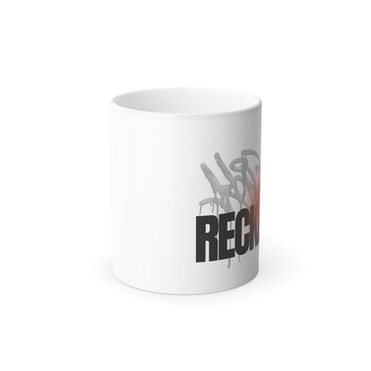 Reckless Color Morphing Mug 11oz - Heat Sensitive Changing Coffee Cup