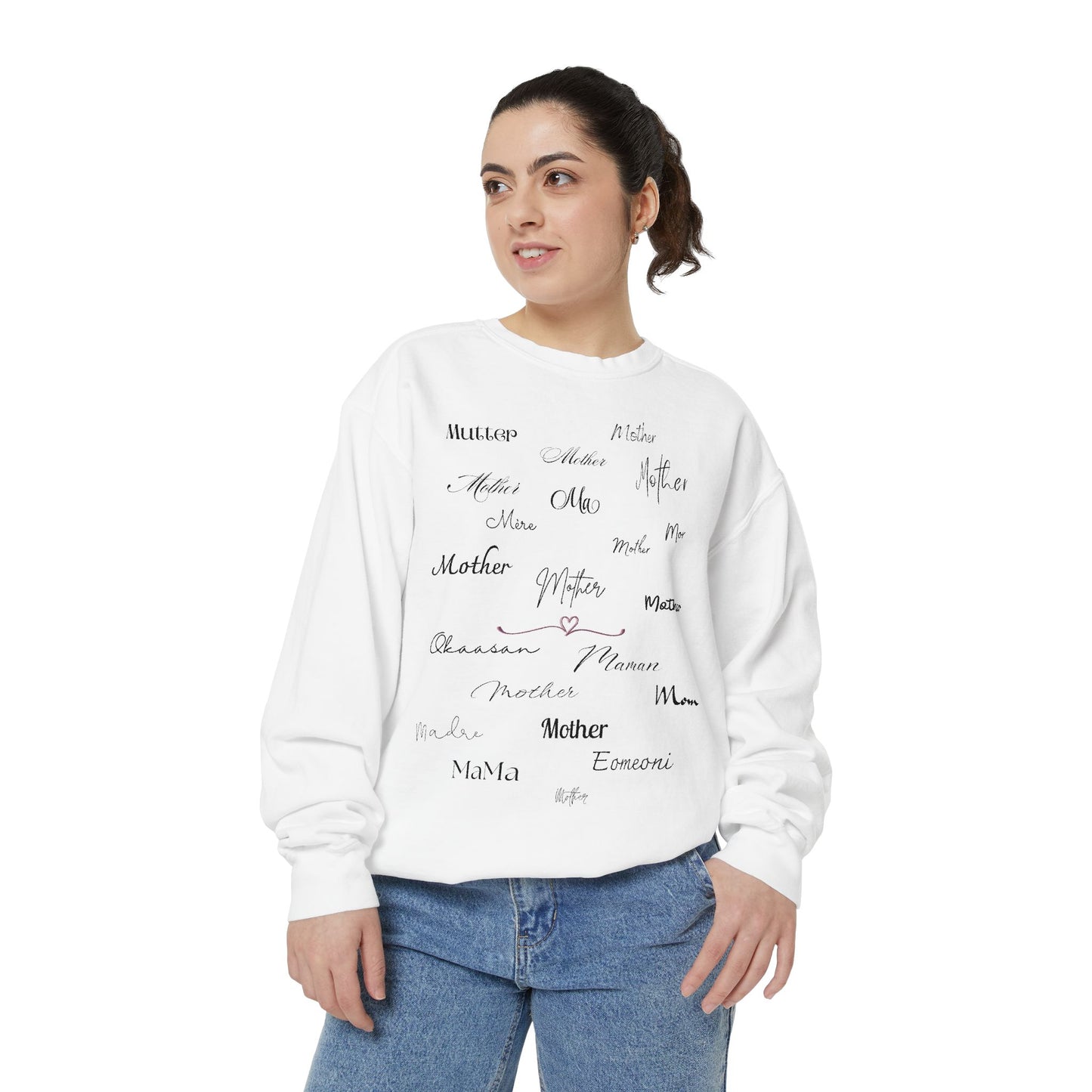Mom Mother Madre | Garment Dyed Sweatshirt