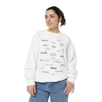 Mom Mother Madre | Garment Dyed Sweatshirt