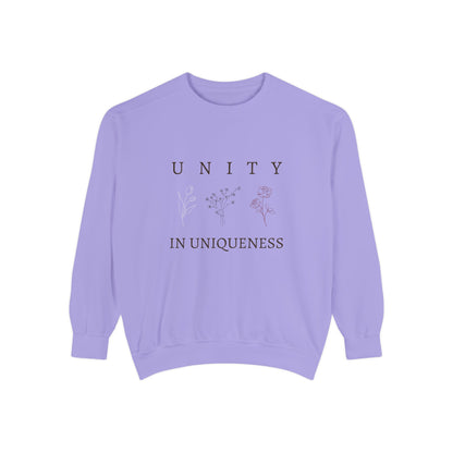Unity in Uniqueness | Garment Dyed Sweatshirt