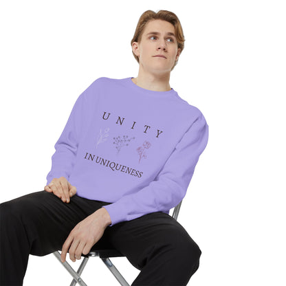 Unity in Uniqueness | Garment Dyed Sweatshirt