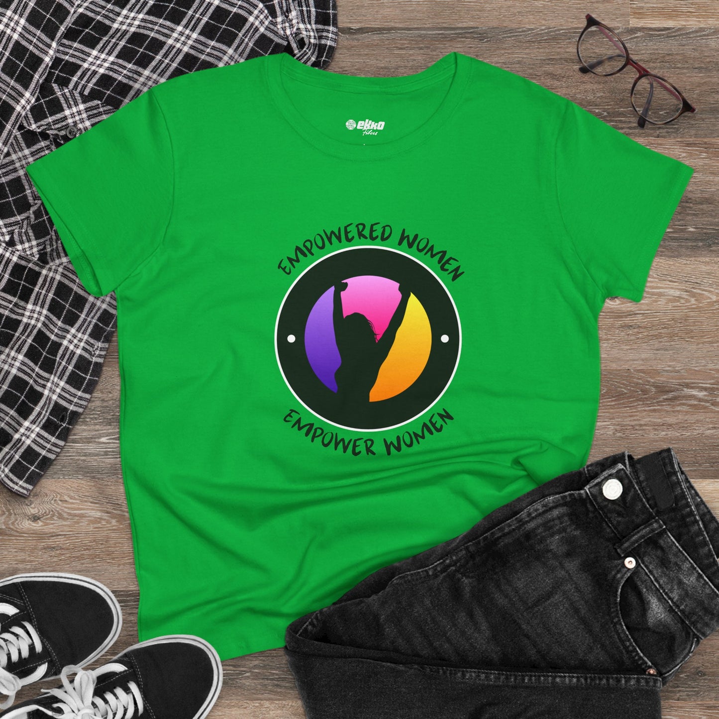 Empowered Women Empower Women | V3 | Women's Midweight Graphic Tee