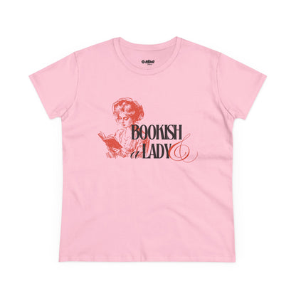 Bookish & A Lady | Women's MIdweight Graphic Tee