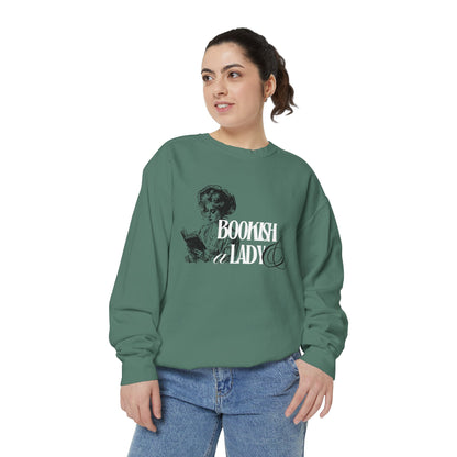 Bookish & A Lady | Garment Dyed Sweatshirt