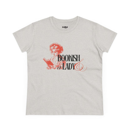 Bookish & A Lady | Women's MIdweight Graphic Tee