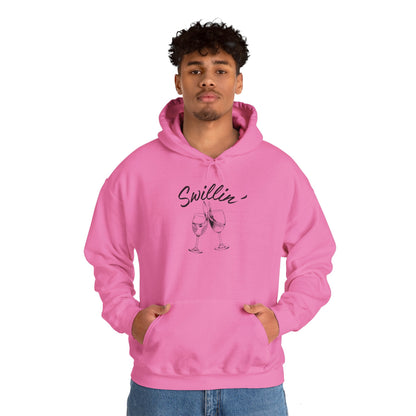 Swillin' Wine - Hoodie