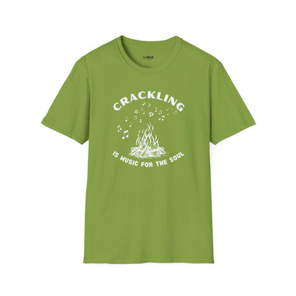 Crackling is Music for the Soul | Unisex Graphic Tee