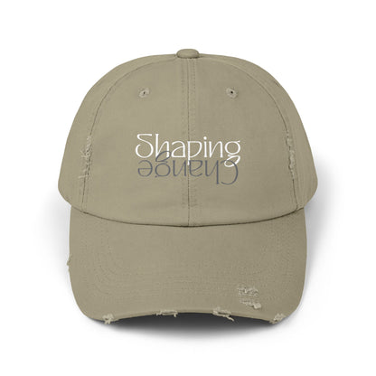 Shaping Change | V2 | Unisex Distressed Cap