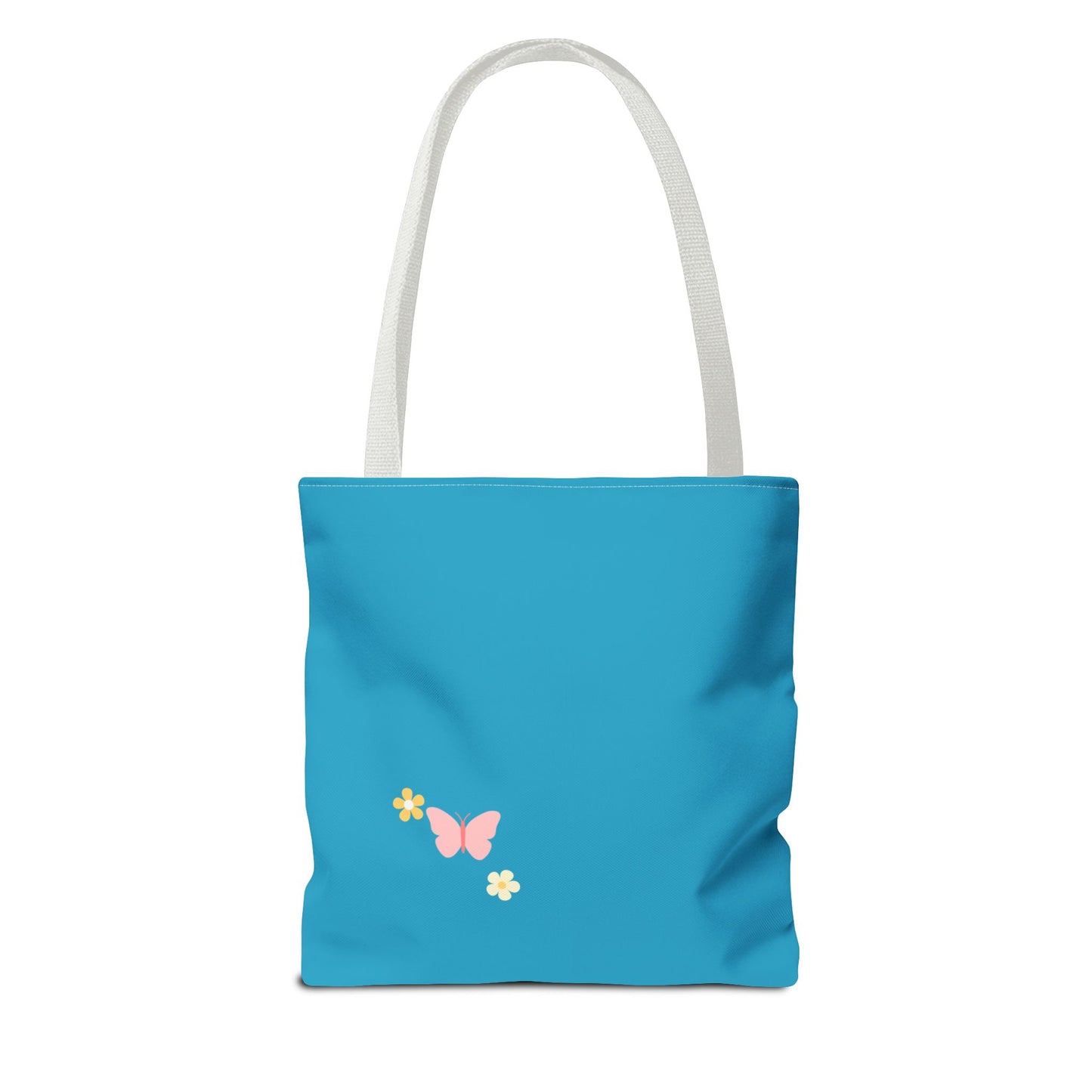 Butterfly in Flowers - Tote Bag