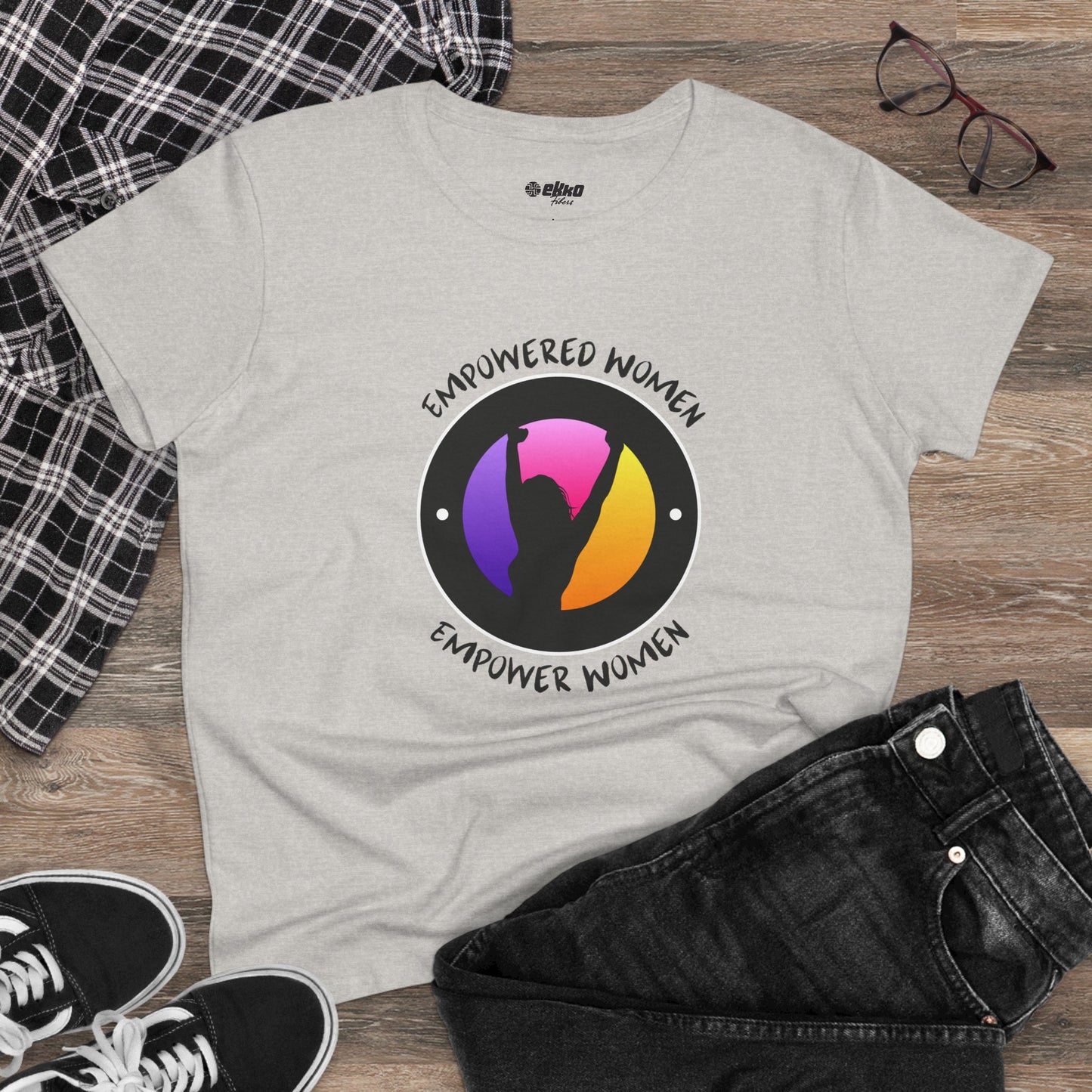 Empowered Women Empower Women | V3 | Women's Midweight Graphic Tee