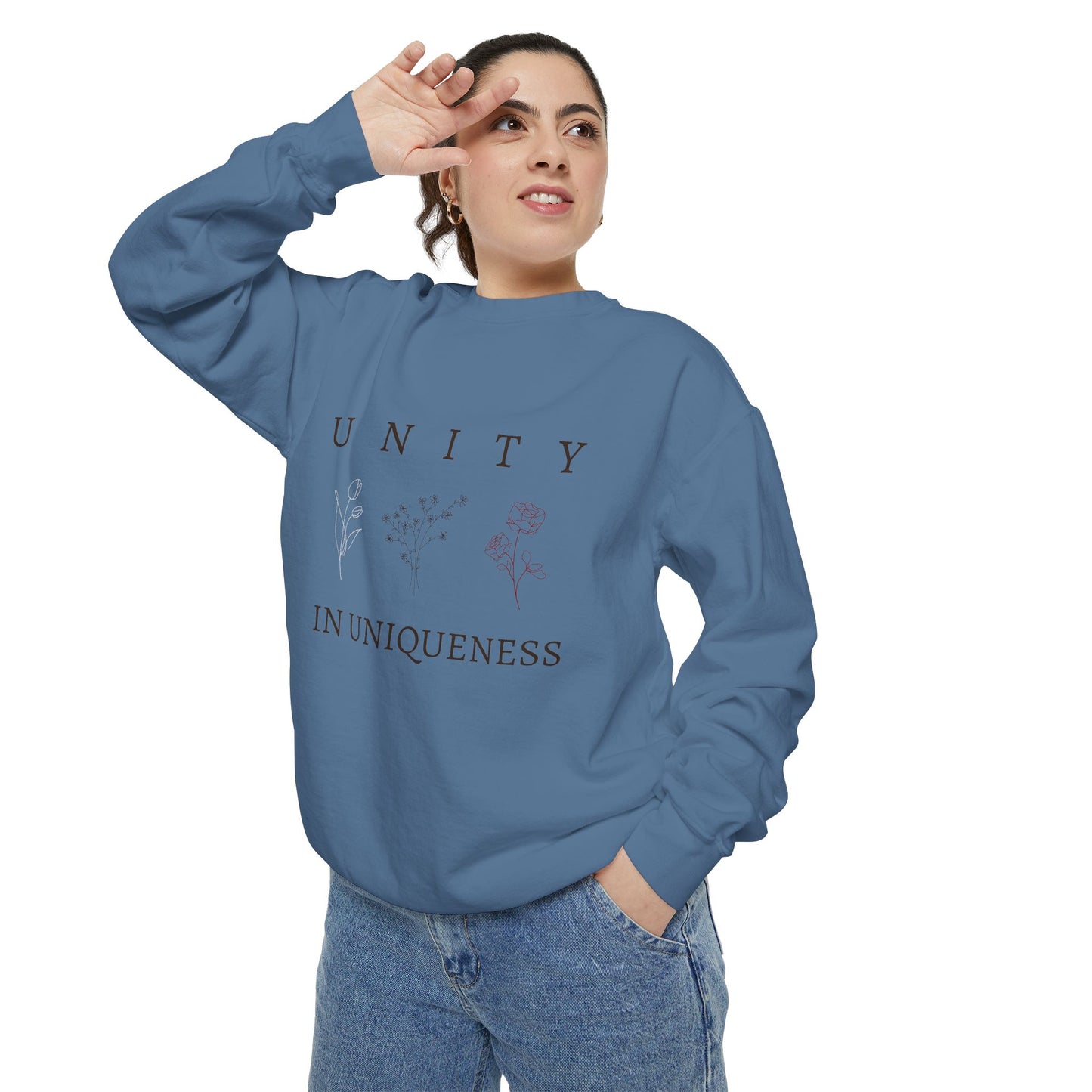 Unity in Uniqueness | Garment Dyed Sweatshirt