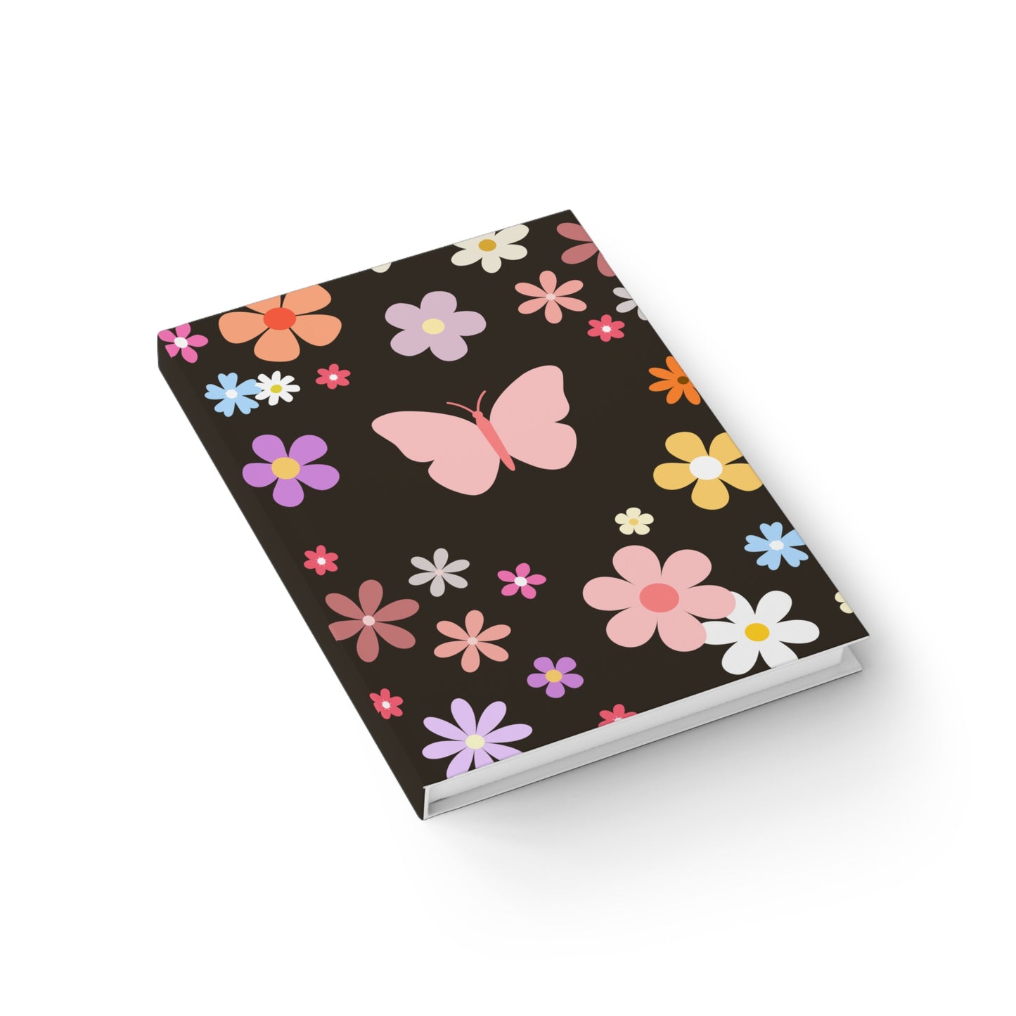 Butterfly Spring Flowers - Journal - Blank