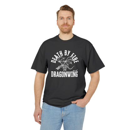 Death By Fire & Dragonwing | Unisex Heavy Faded Tee