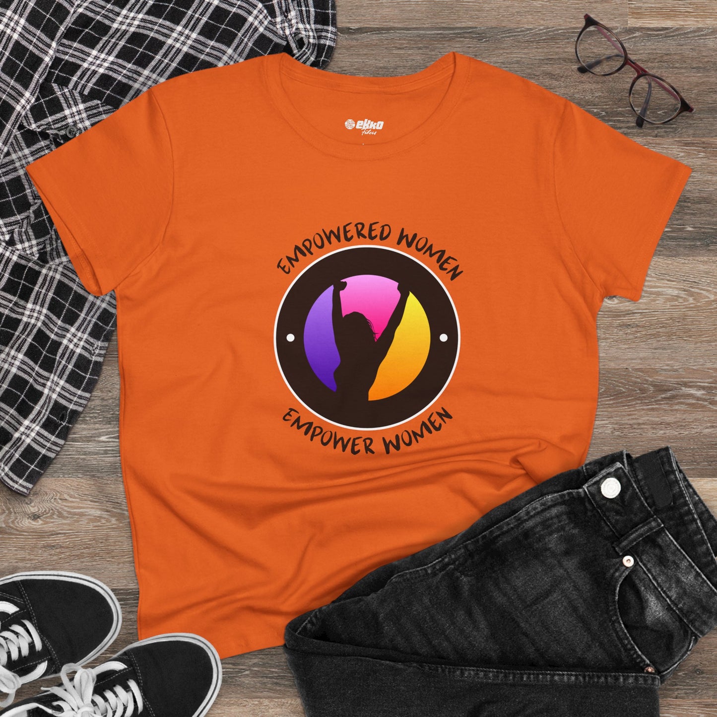 Empowered Women Empower Women | V3 | Women's Midweight Graphic Tee