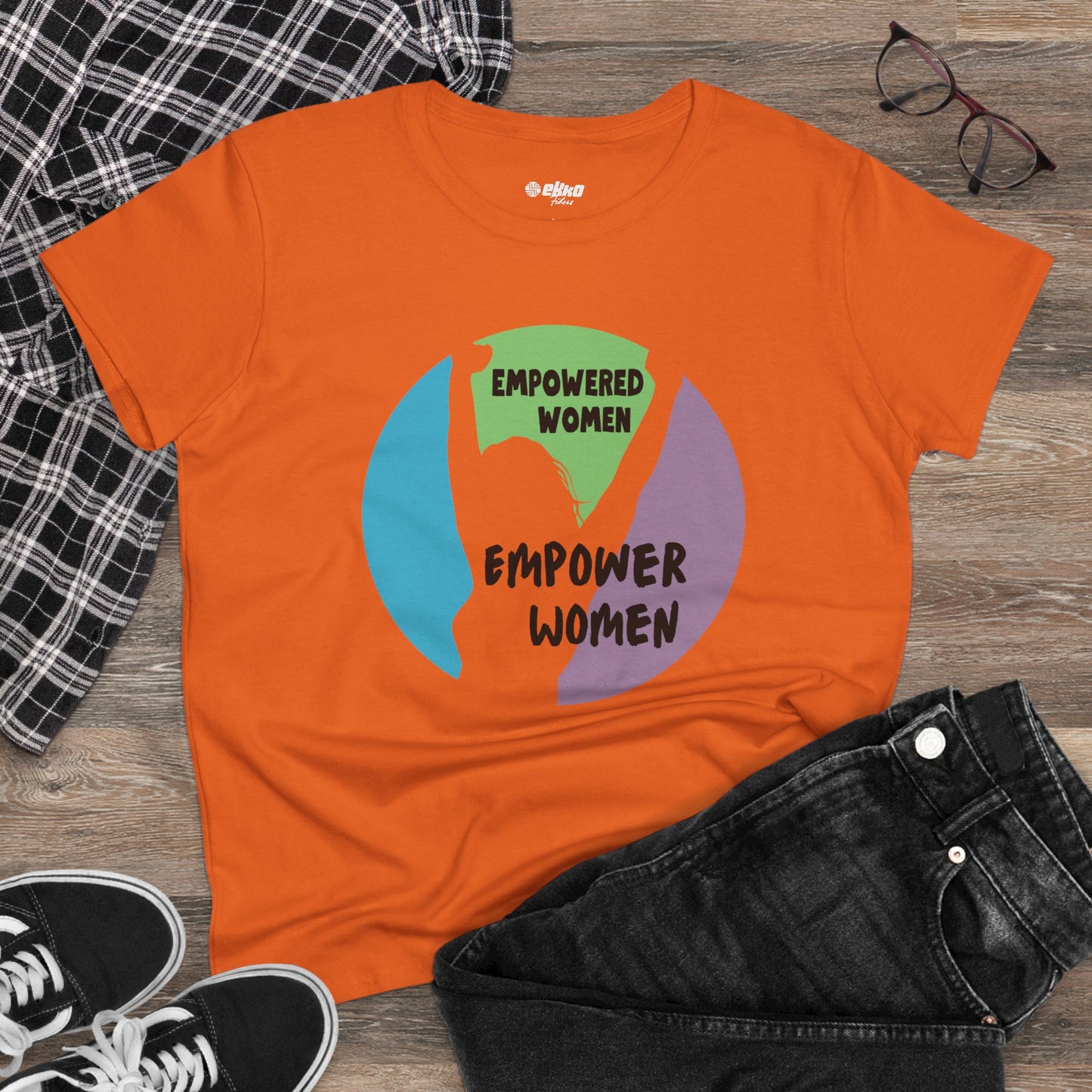 Empowered Women Empower Women | V1 | Women's Midweight Graphic Tee
