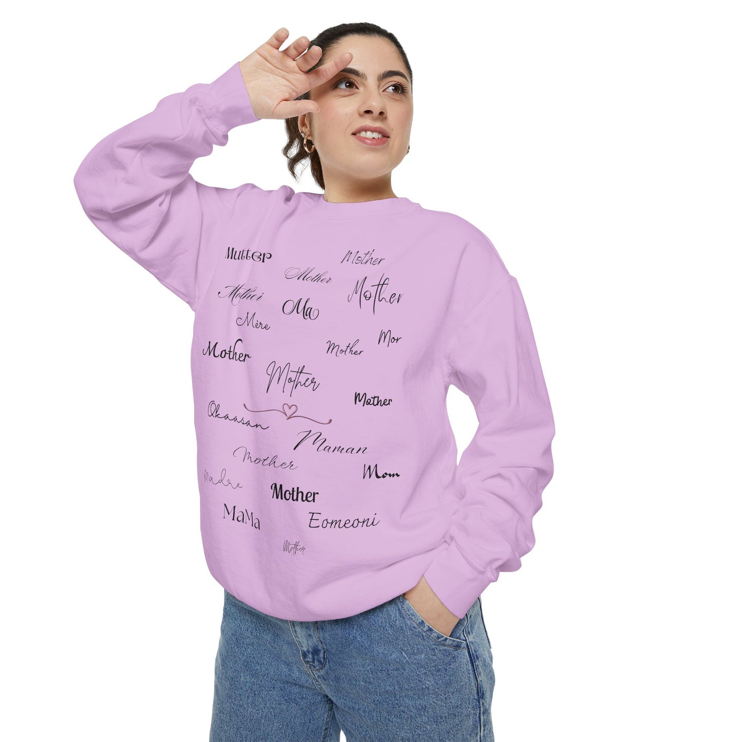 Mom Mother Madre | Garment Dyed Sweatshirt