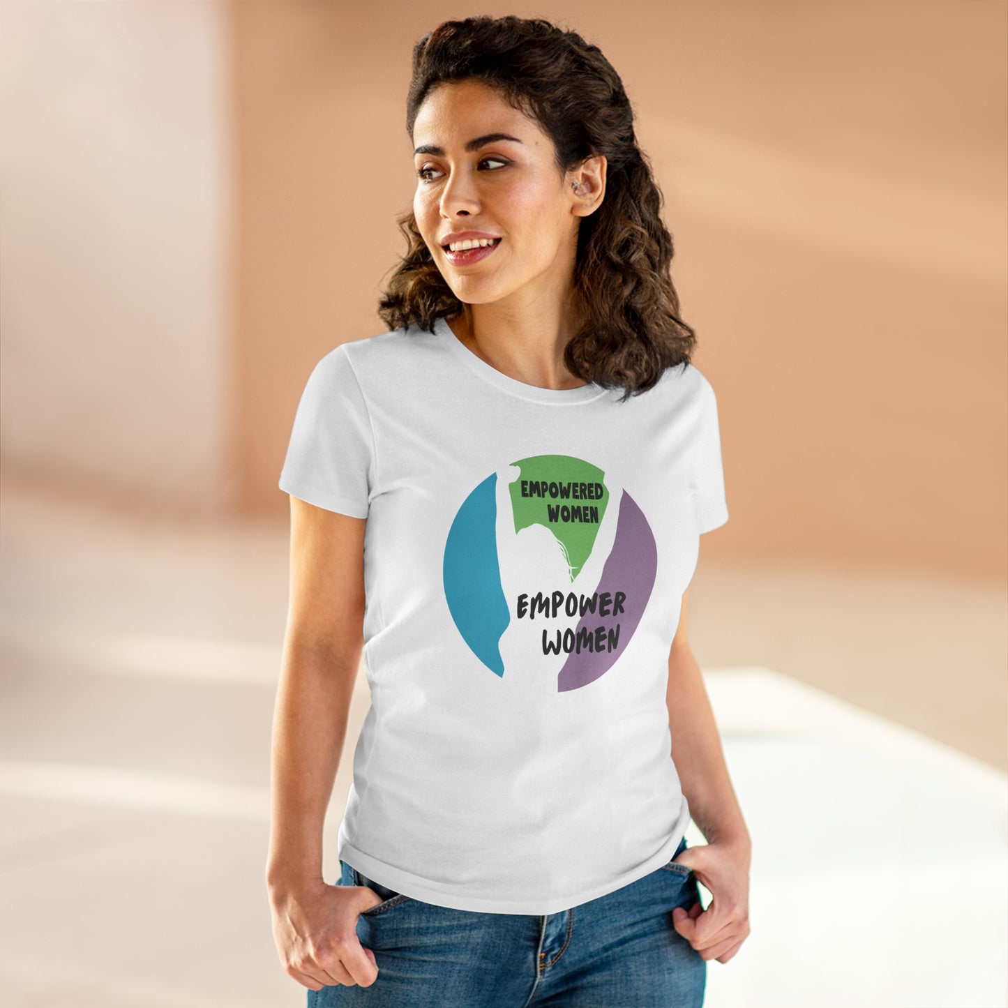 Empowered Women Empower Women | V1 | Women's Midweight Graphic Tee