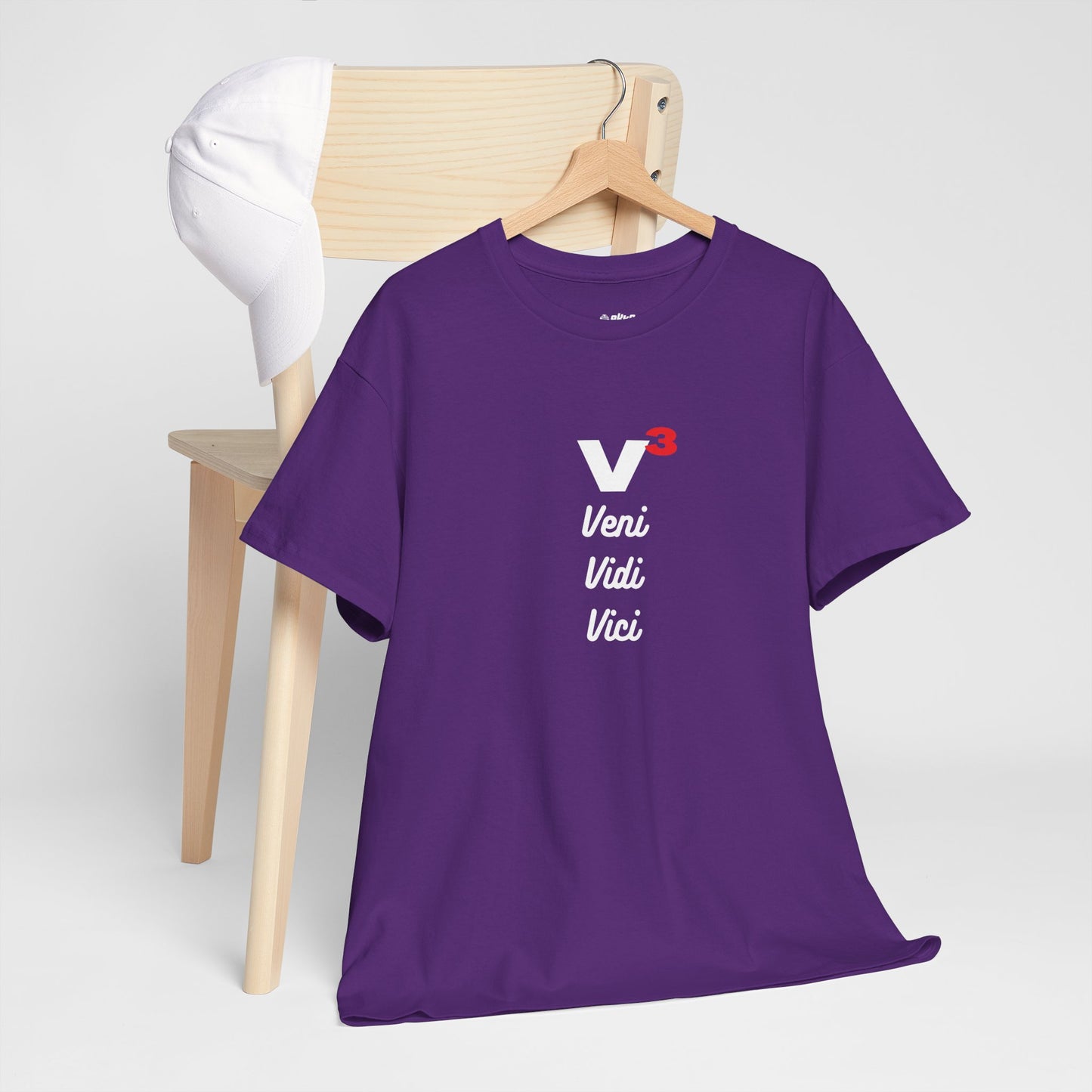 Veni, Vidi, Vici | V-Cubed | Unisex Heavy Cotton Graphic Tee