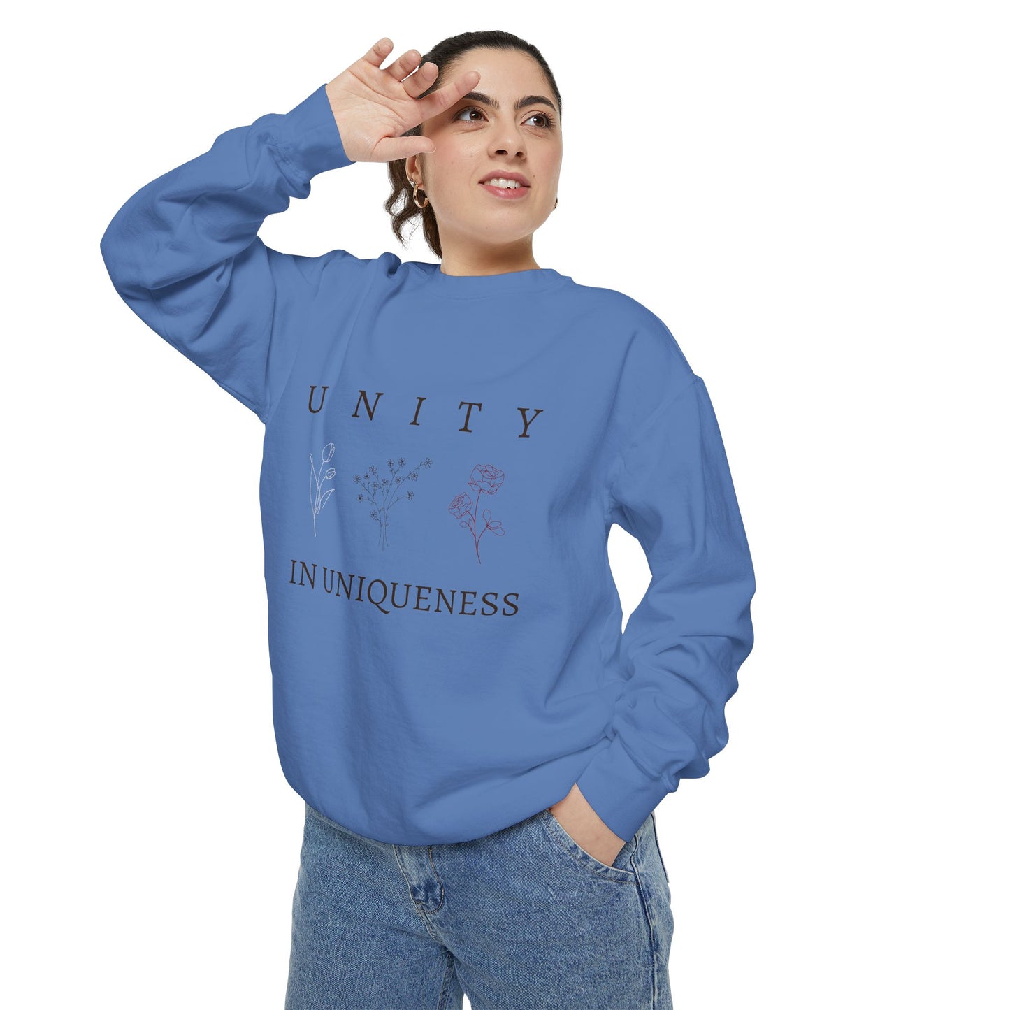 Unity in Uniqueness | Garment Dyed Sweatshirt