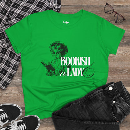 Bookish & A Lady | Women's MIdweight Graphic Tee