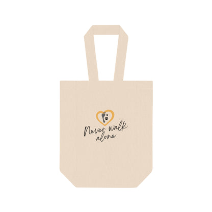 Never Walk Alone - Double Wine Tote Bag