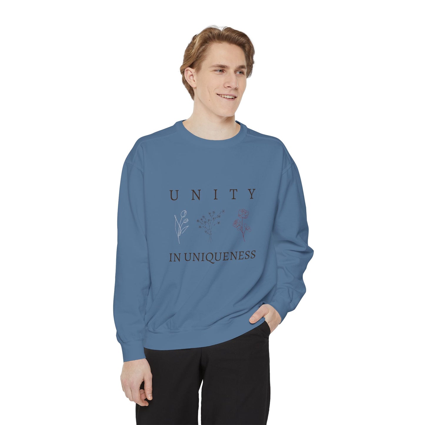 Unity in Uniqueness | Garment Dyed Sweatshirt