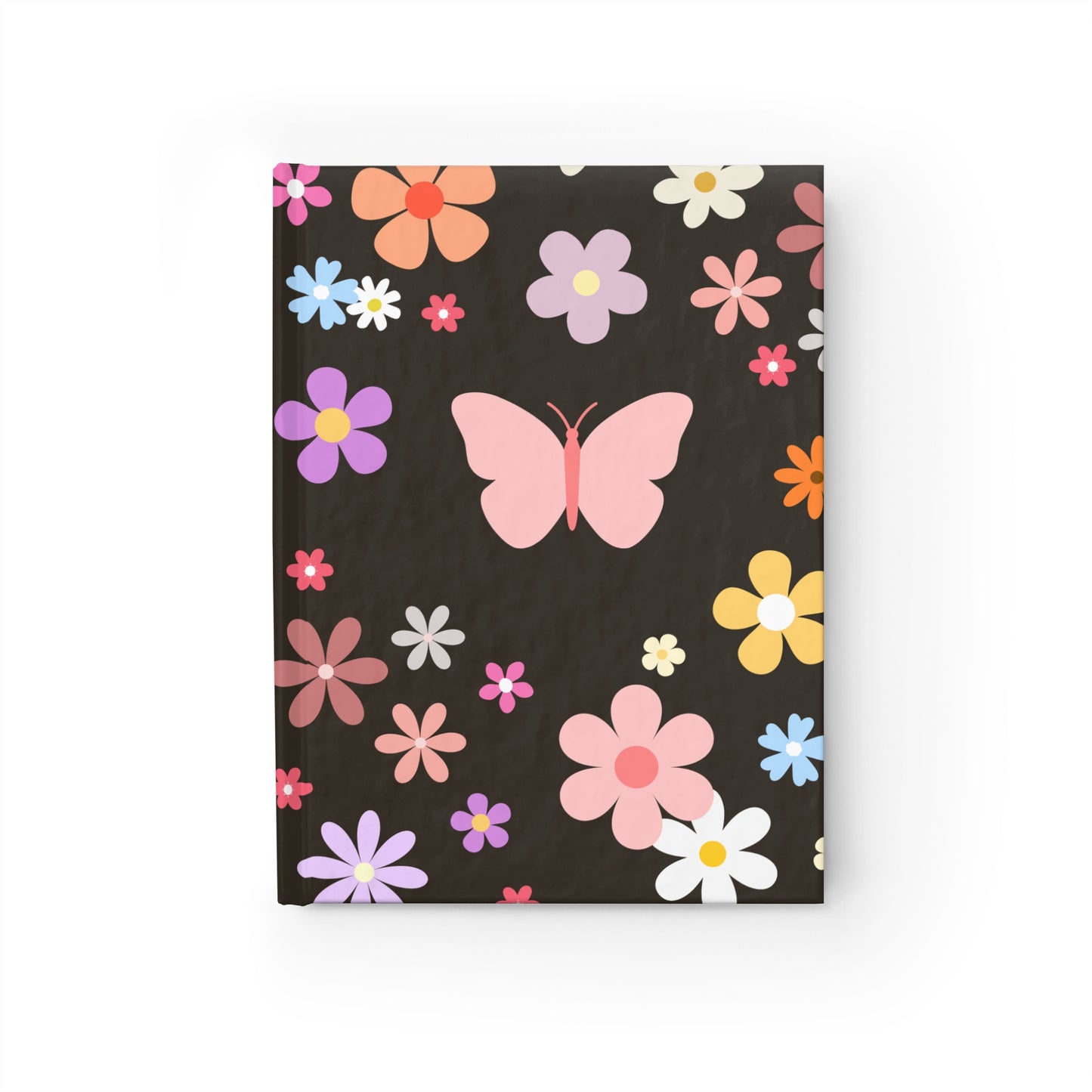 Butterfly Spring Flowers - Journal - Blank