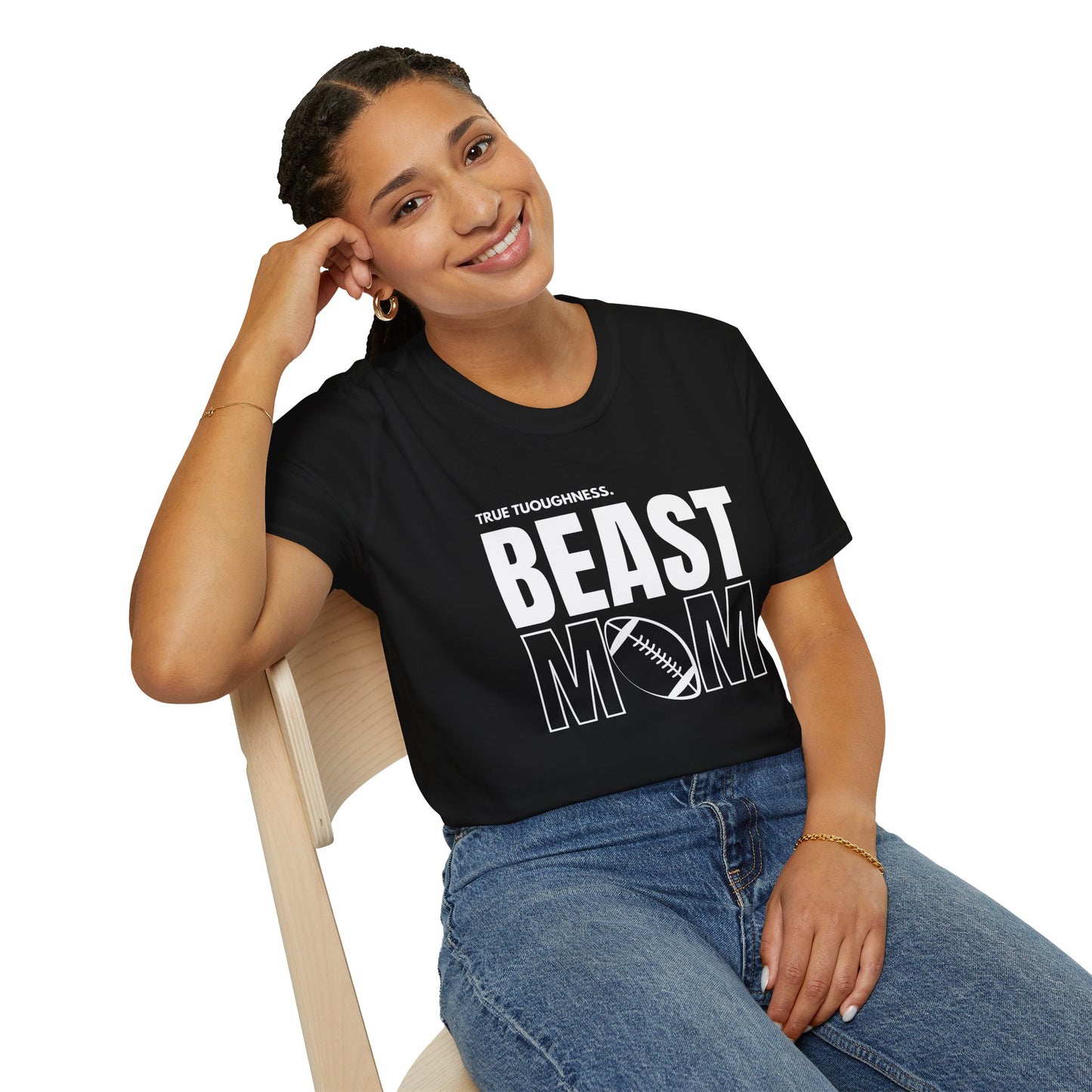Beast Mom | Football | Unisex Graphic Tee