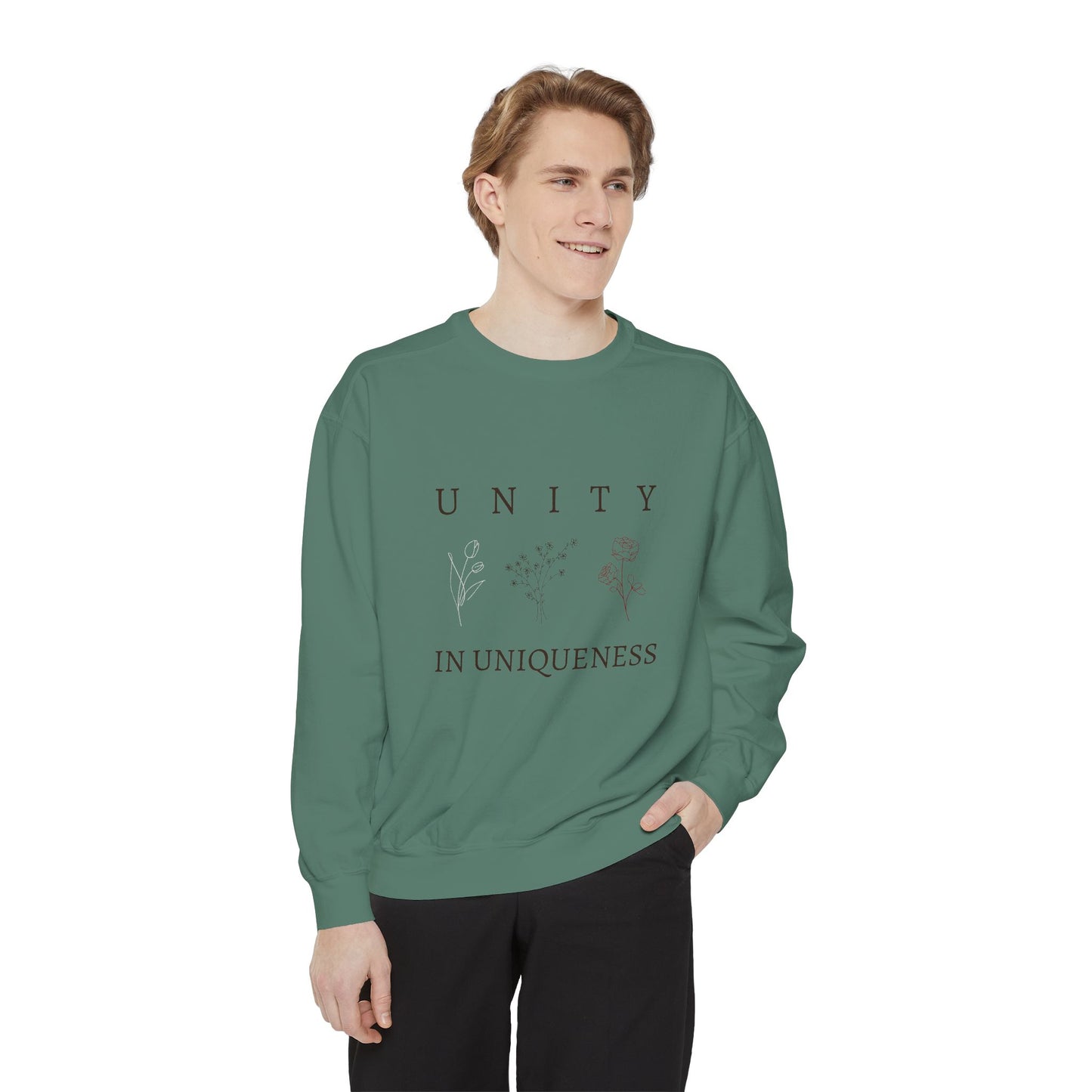 Unity in Uniqueness | Garment Dyed Sweatshirt