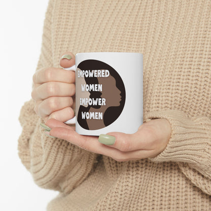 Empowered Women V2 - Ceramic Mug, 11oz