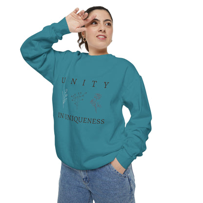Unity in Uniqueness | Garment Dyed Sweatshirt