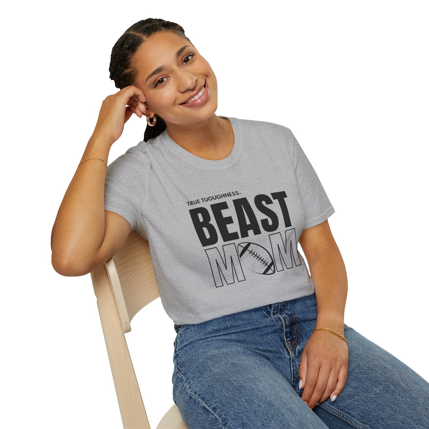Beast Mom | Football | Unisex Graphic Tee