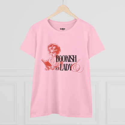 Bookish & A Lady | Women's MIdweight Graphic Tee