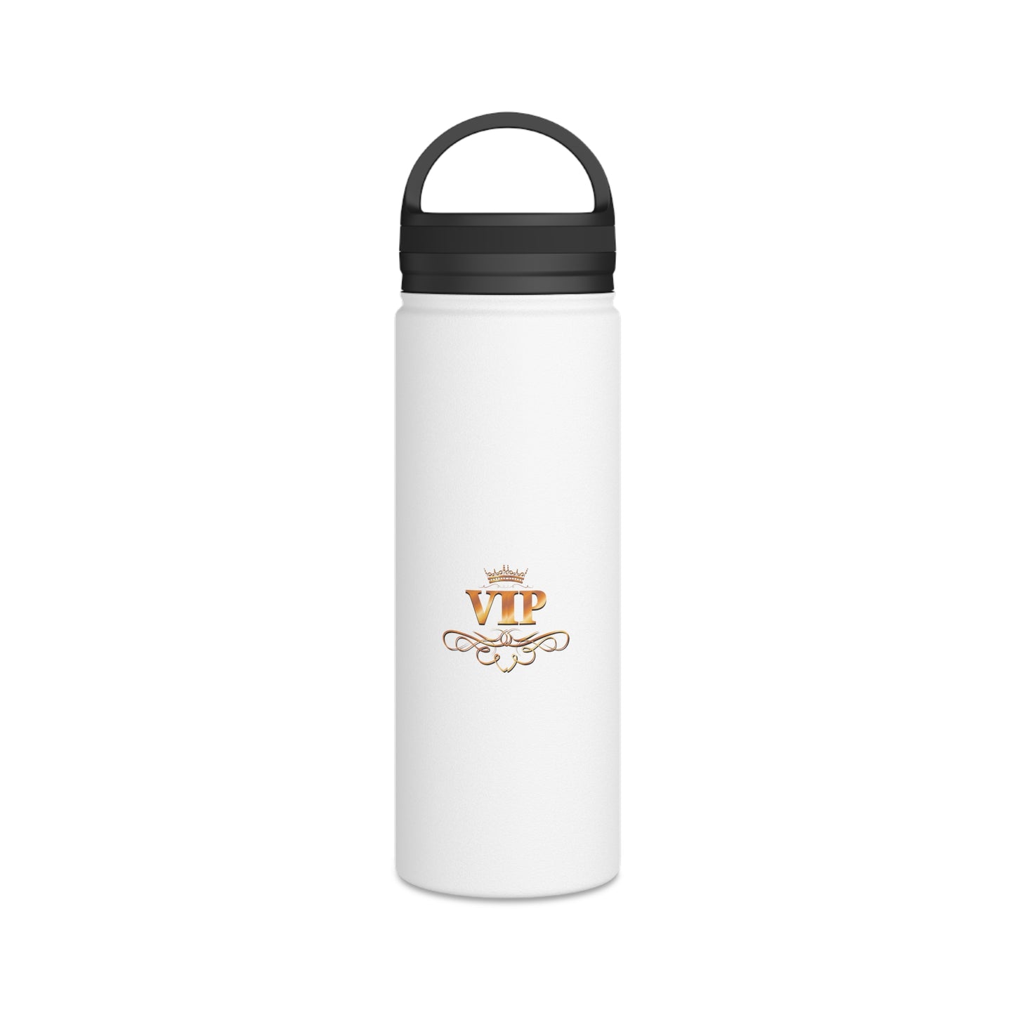 VIP Daytime Drinking Club | Side-by-Side Image | Stainless Steel Water Bottle | 12oz | 18oz | 32oz