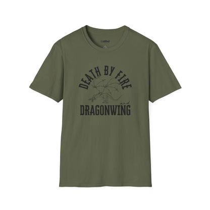 Death By Fire & Dragonwing | Unisex Graphic Tee
