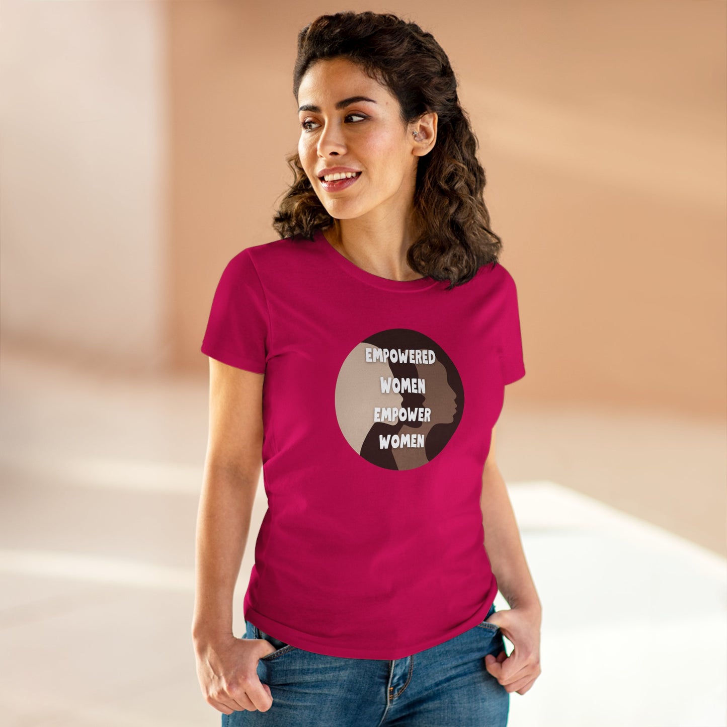 Empowered Women Empower Women | V2 | Women's Midweight Graphic Tee