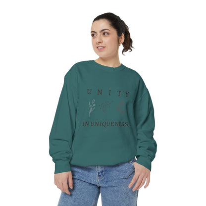 Unity in Uniqueness | Garment Dyed Sweatshirt