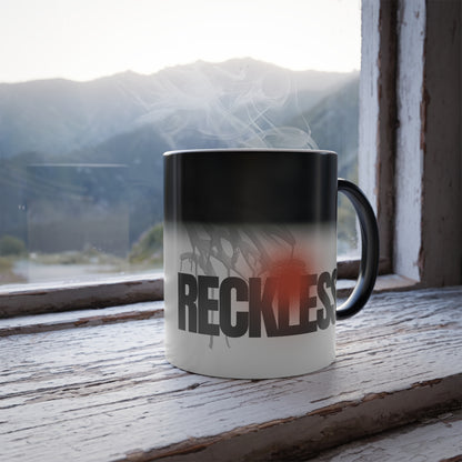 Reckless Color Morphing Mug 11oz - Heat Sensitive Changing Coffee Cup