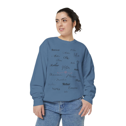 Mom Mother Madre | Garment Dyed Sweatshirt