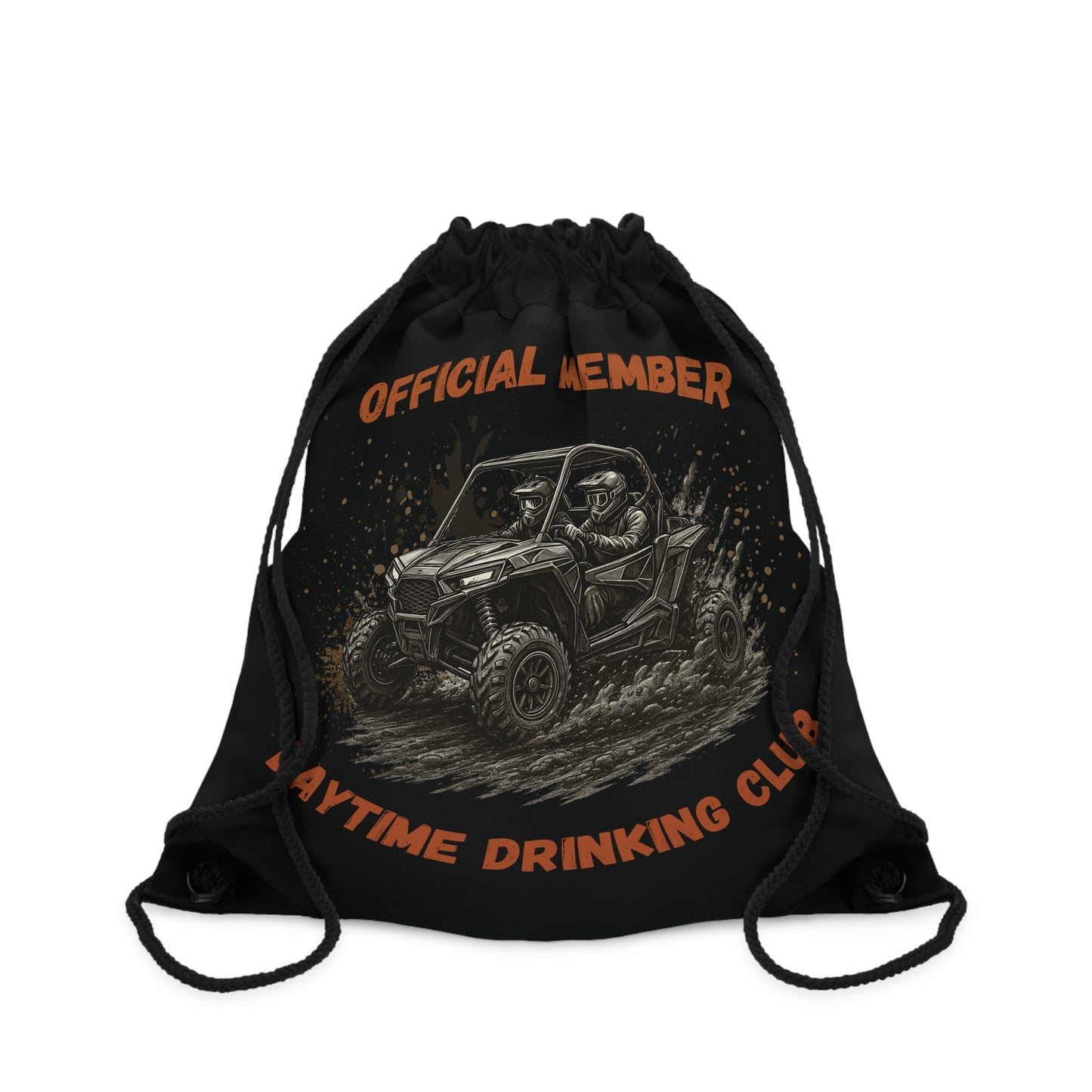 VIP Daytime Drinking Club | Side-by-Side Image | Drawstring Bag