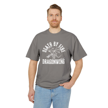 Death By Fire & Dragonwing | Unisex Heavy Faded Tee