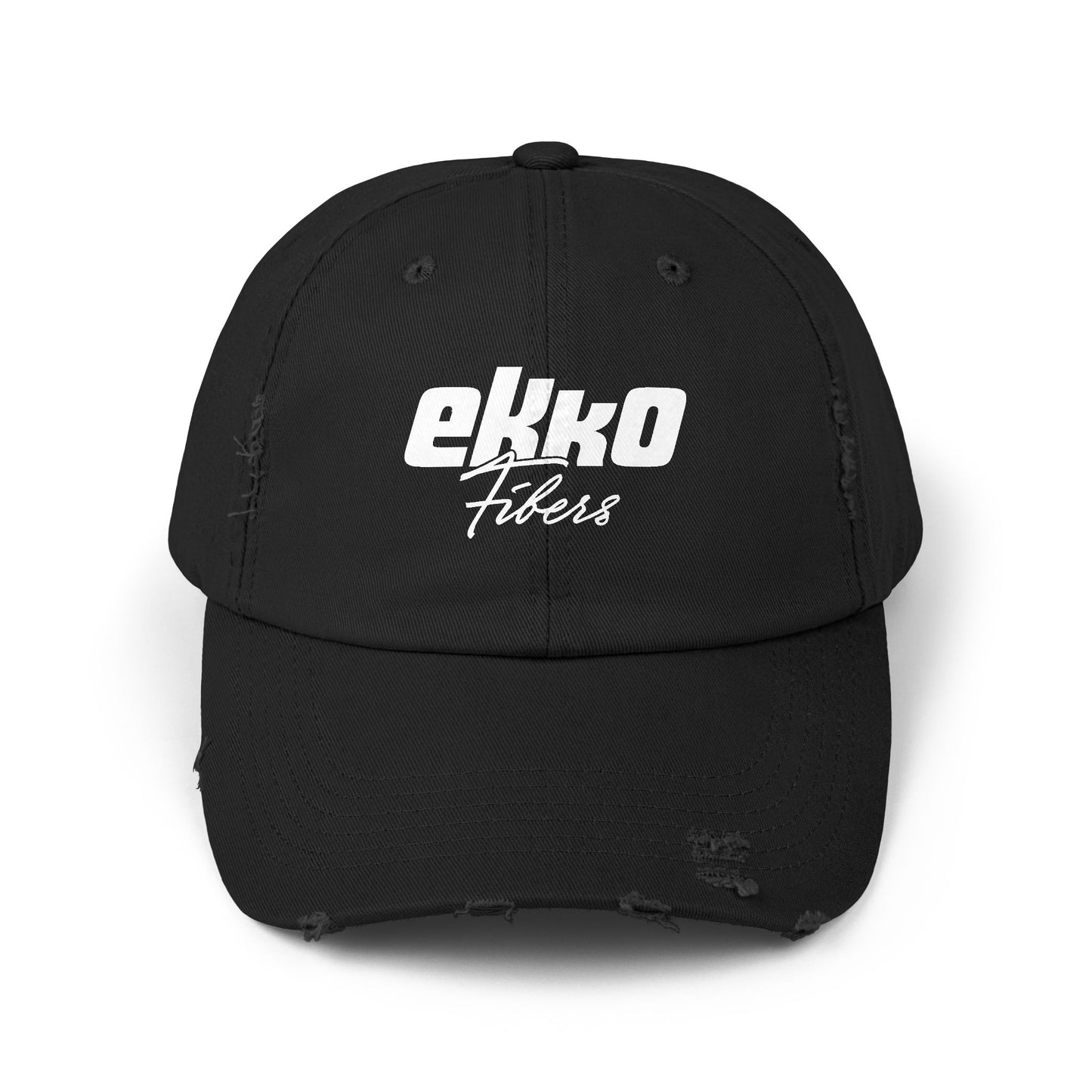 Ekko Fibers | Unisex Distressed Cap