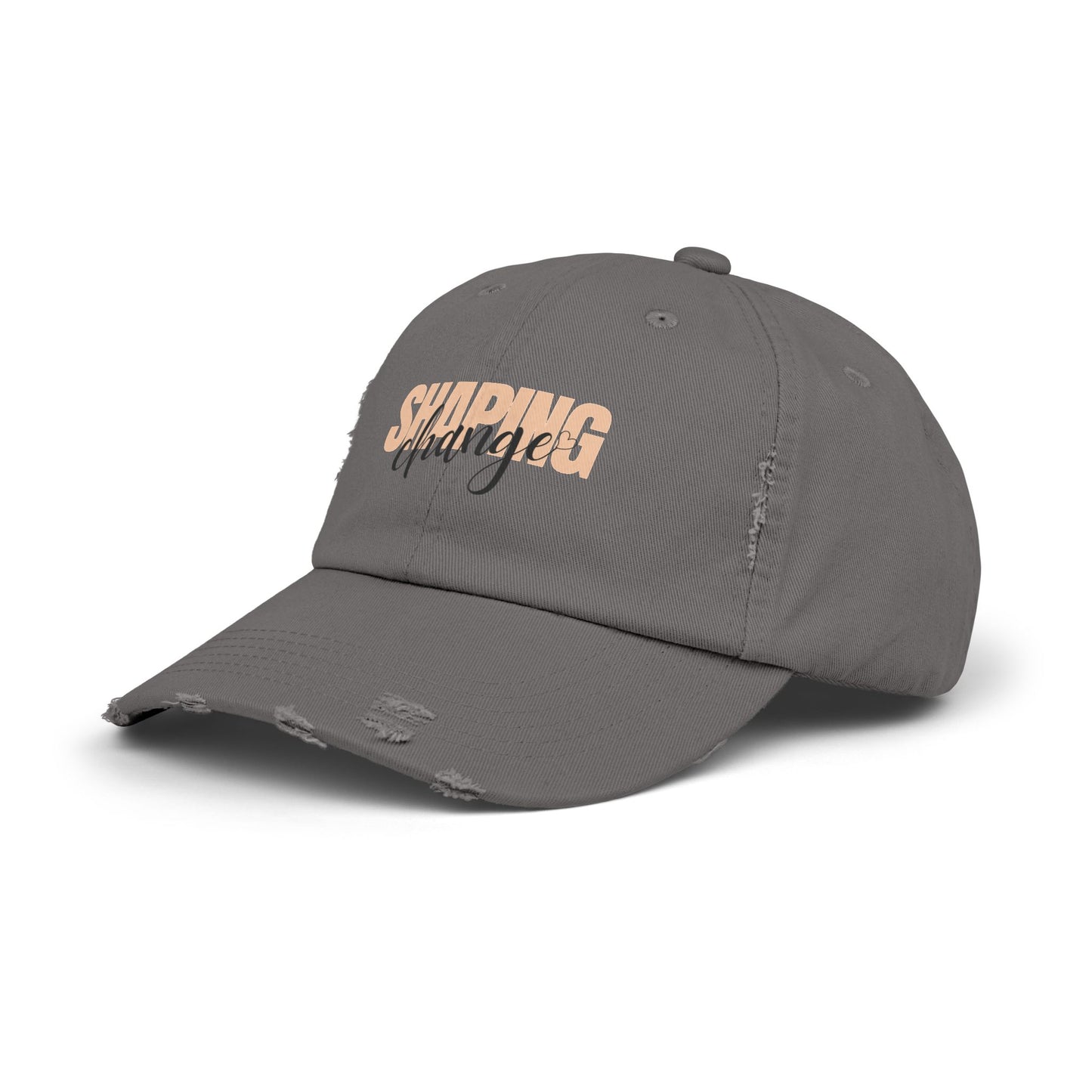 Shaping Change | Unisex Distressed Cap
