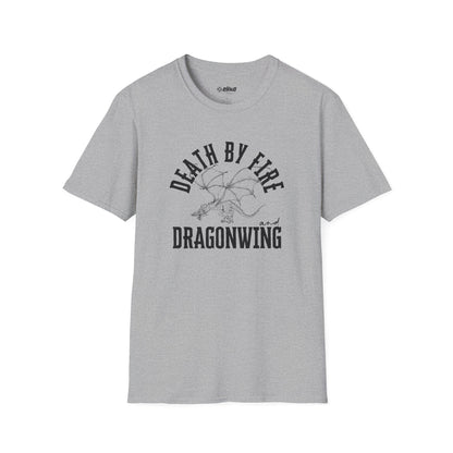 Death By Fire & Dragonwing | Unisex Graphic Tee