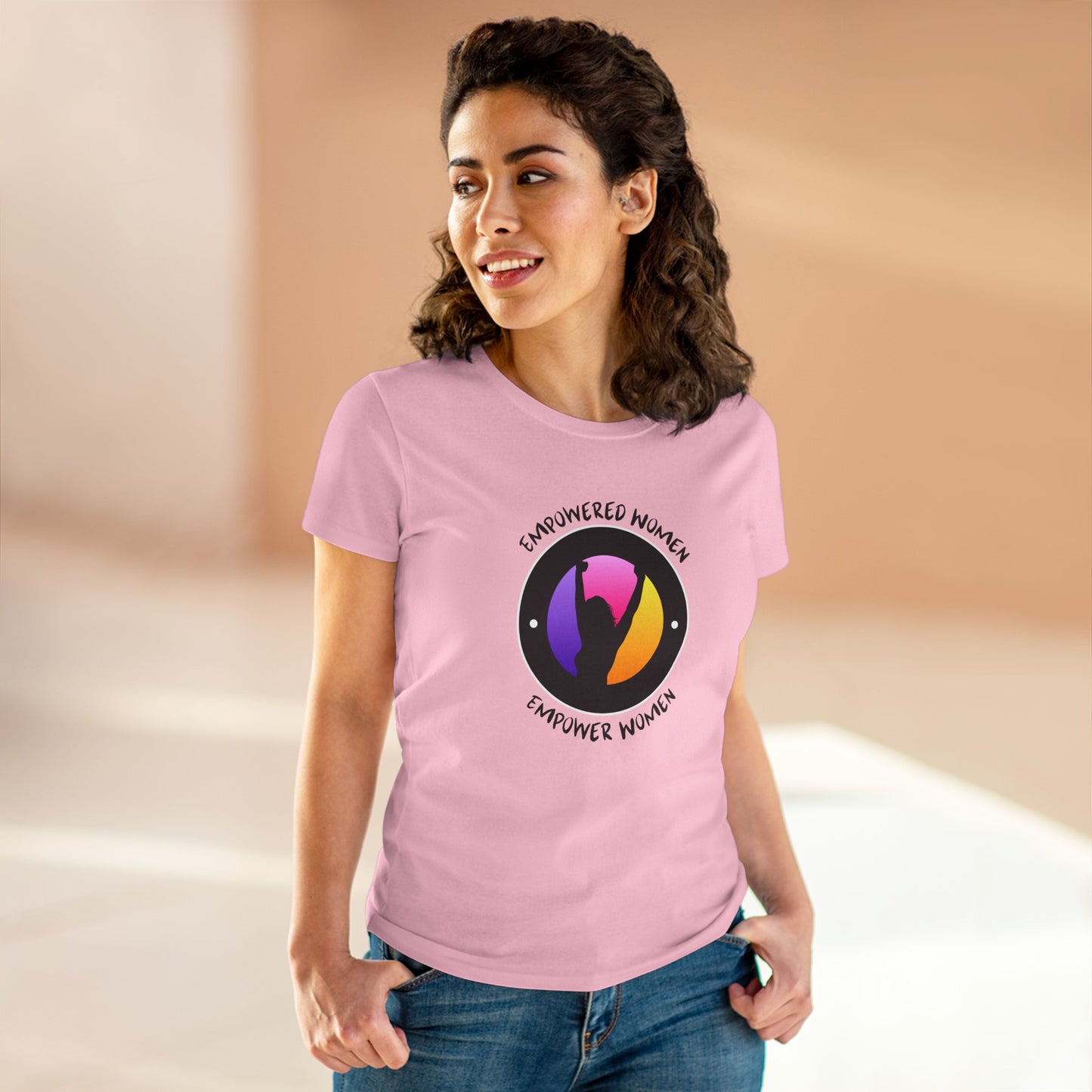 Empowered Women Empower Women | V3 | Women's Midweight Graphic Tee