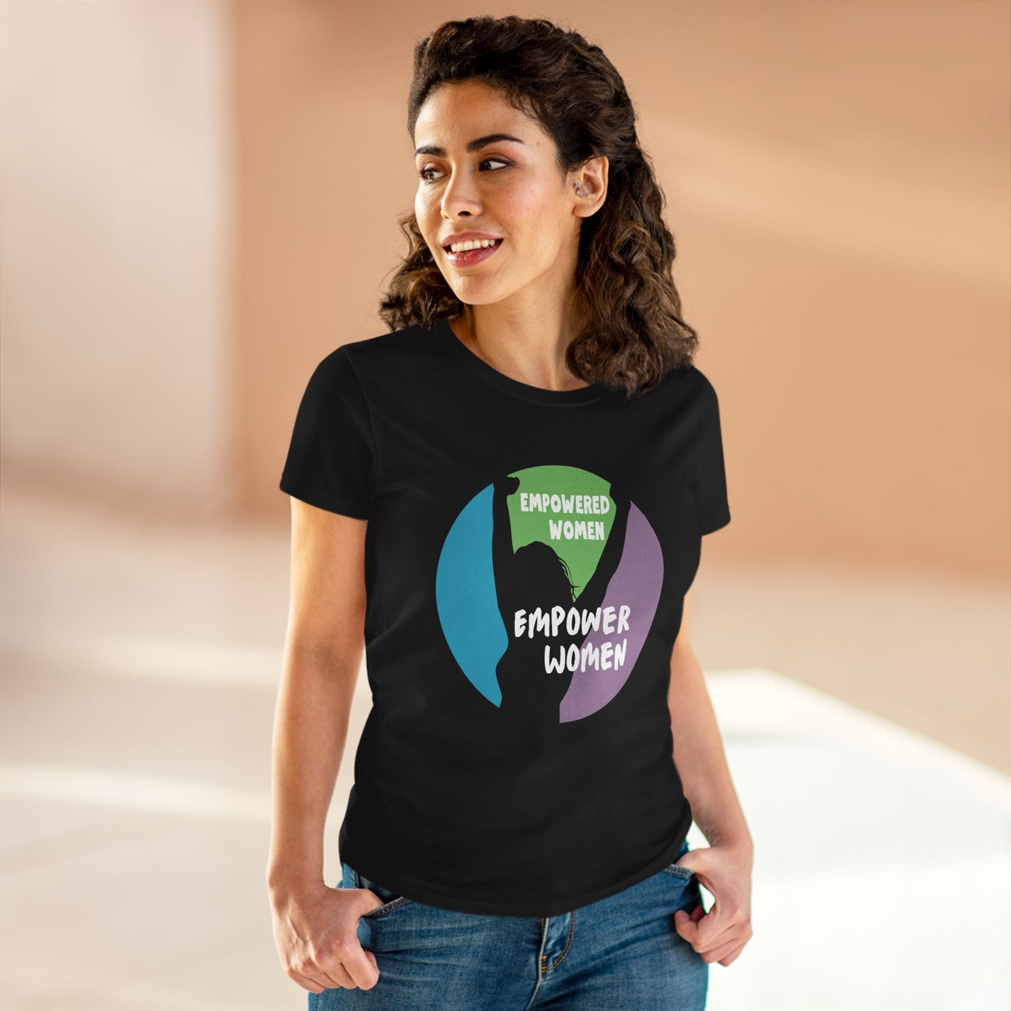 Empowered Women Empower Women | V1 | Women's Midweight Graphic Tee