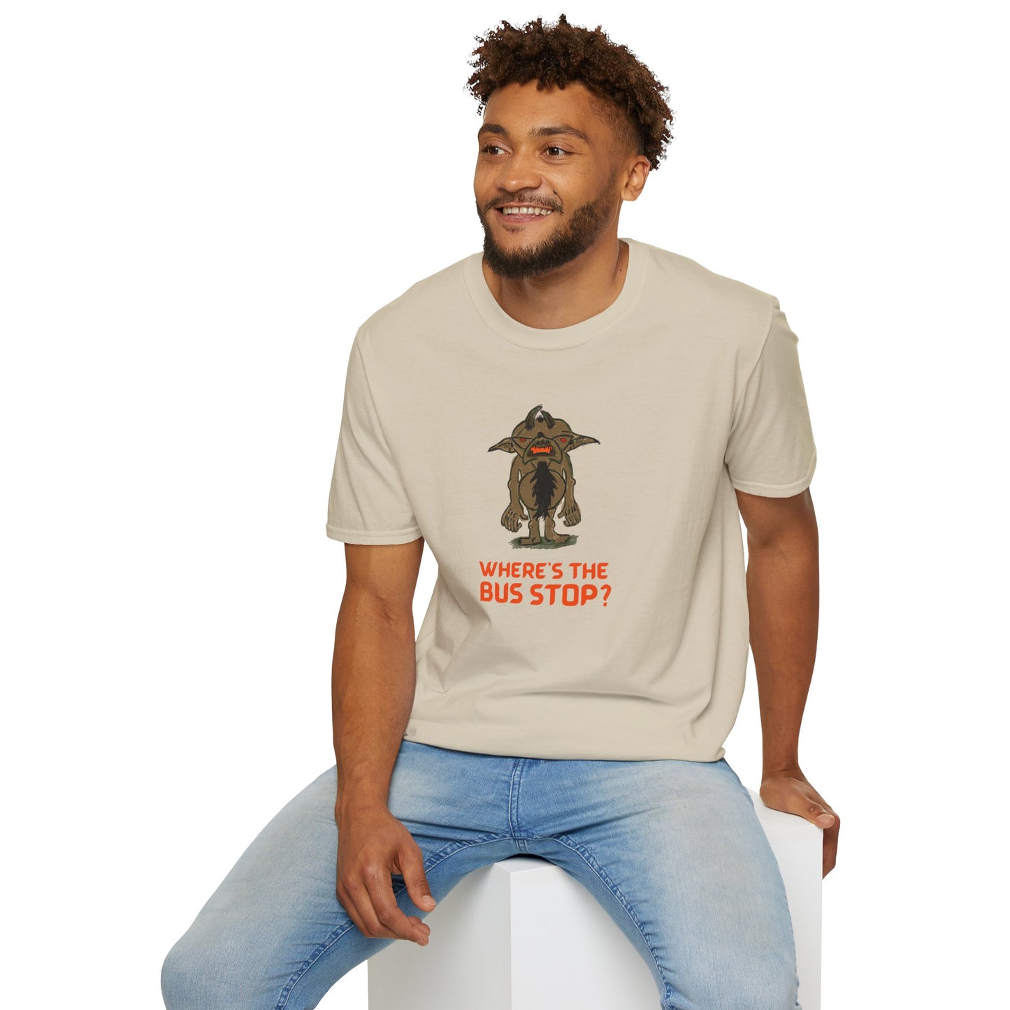 Bus Stop Gremlin - Unisex Graphic Tee