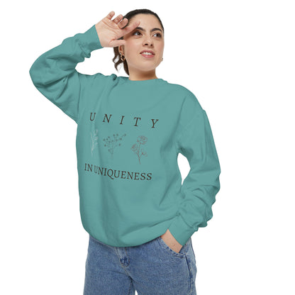 Unity in Uniqueness | Garment Dyed Sweatshirt