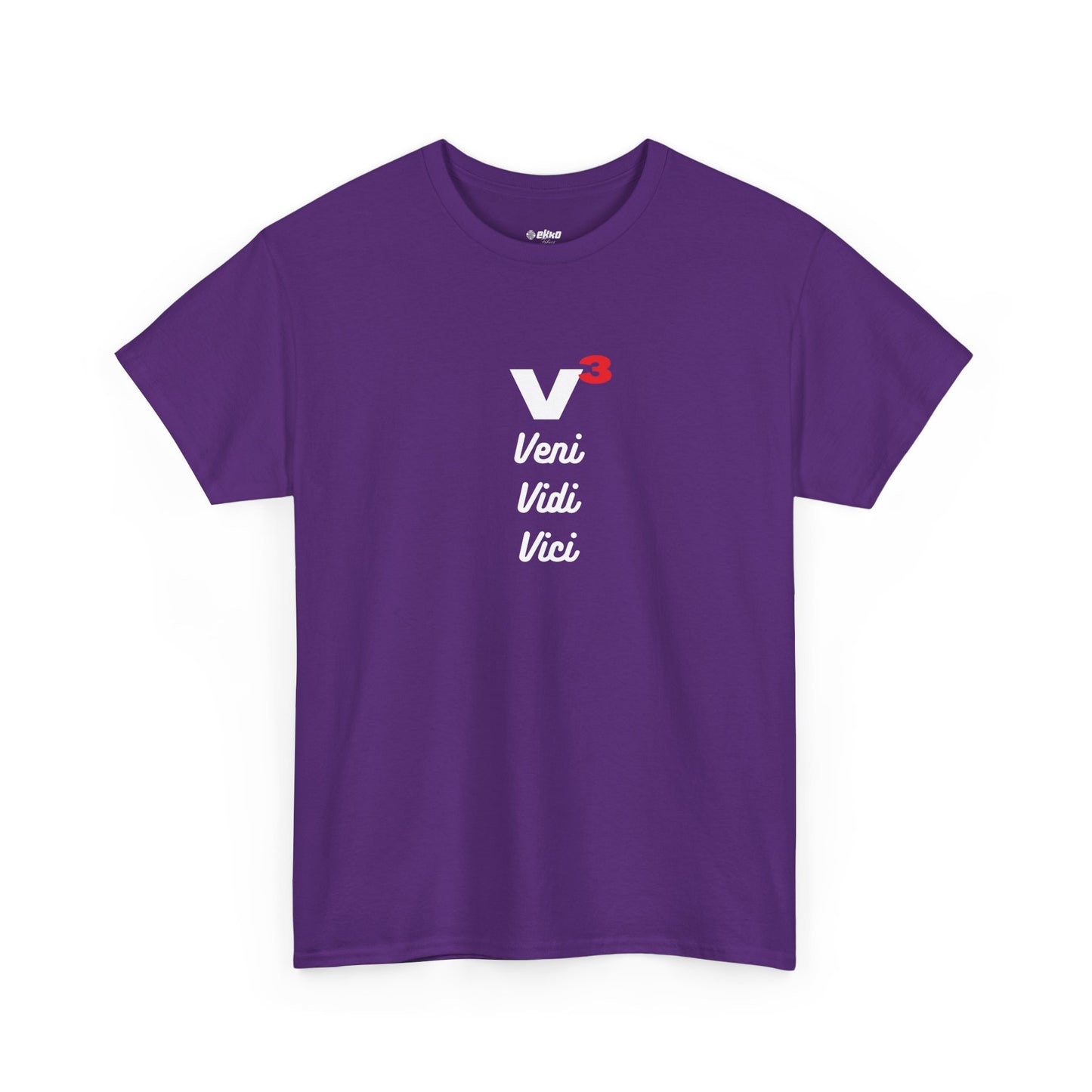 Veni, Vidi, Vici | V-Cubed | Unisex Heavy Cotton Graphic Tee