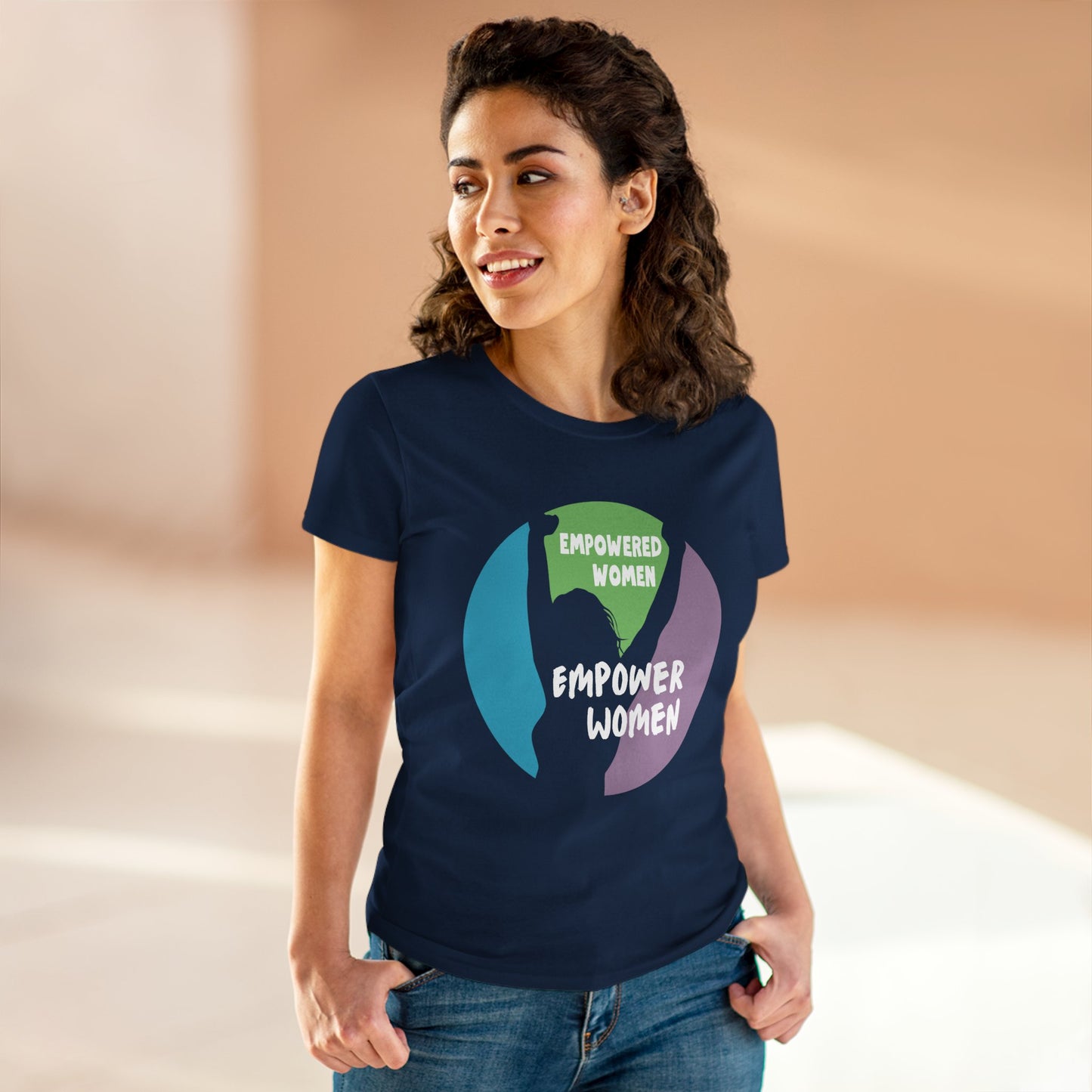 Empowered Women Empower Women | V1 | Women's Midweight Graphic Tee